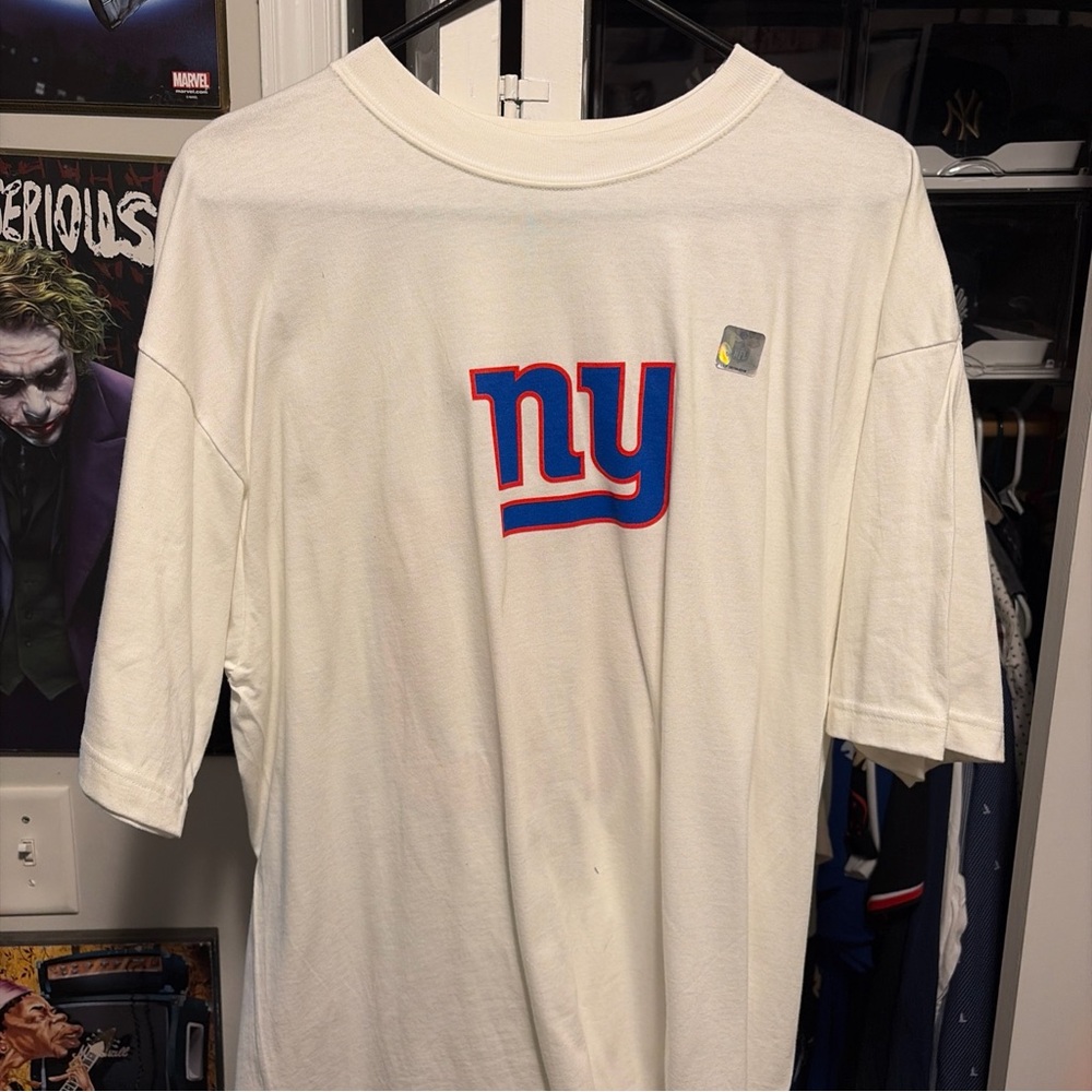 White NY Logo Men's Shirt